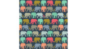 Detský fotoalbum 10x15/140 ELEPHANTS NAVY