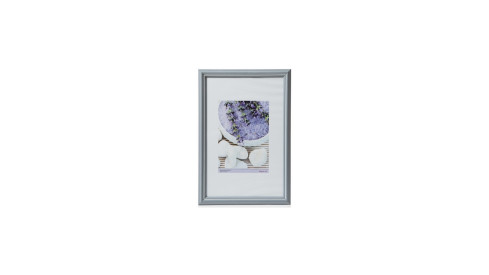 Drevený rámik KARPEX formát A4 21x29,7 cm profil 195R modrá