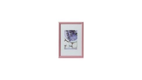 Drevený rámik KARPEX formát A4 21x29,7 cm profil 195R ružová