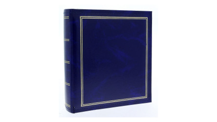 Zastrkávací fotoalbum 10x15/500 Classic modrý