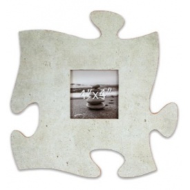 Fotorámik 10x10 Puzzle šedý