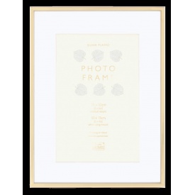 Akcia 1+1: Kovový fotorámik KNIGHTSBRIDGE PLATED zlatý 15x20 + druhý rovnaký rámik zdarma
