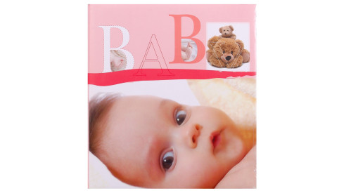 Detský fotoalbum na rožky BABY VITAL ružový